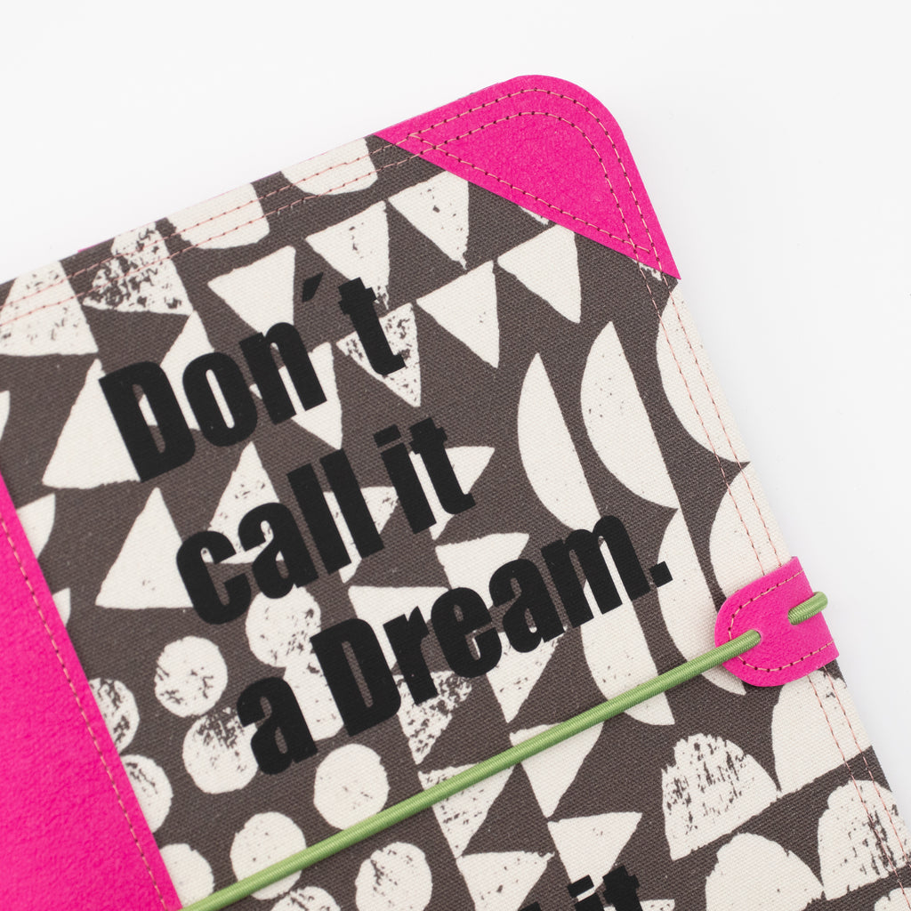 Spatzjournal A5, Organizer, Planer - Call it a Dream - Pink