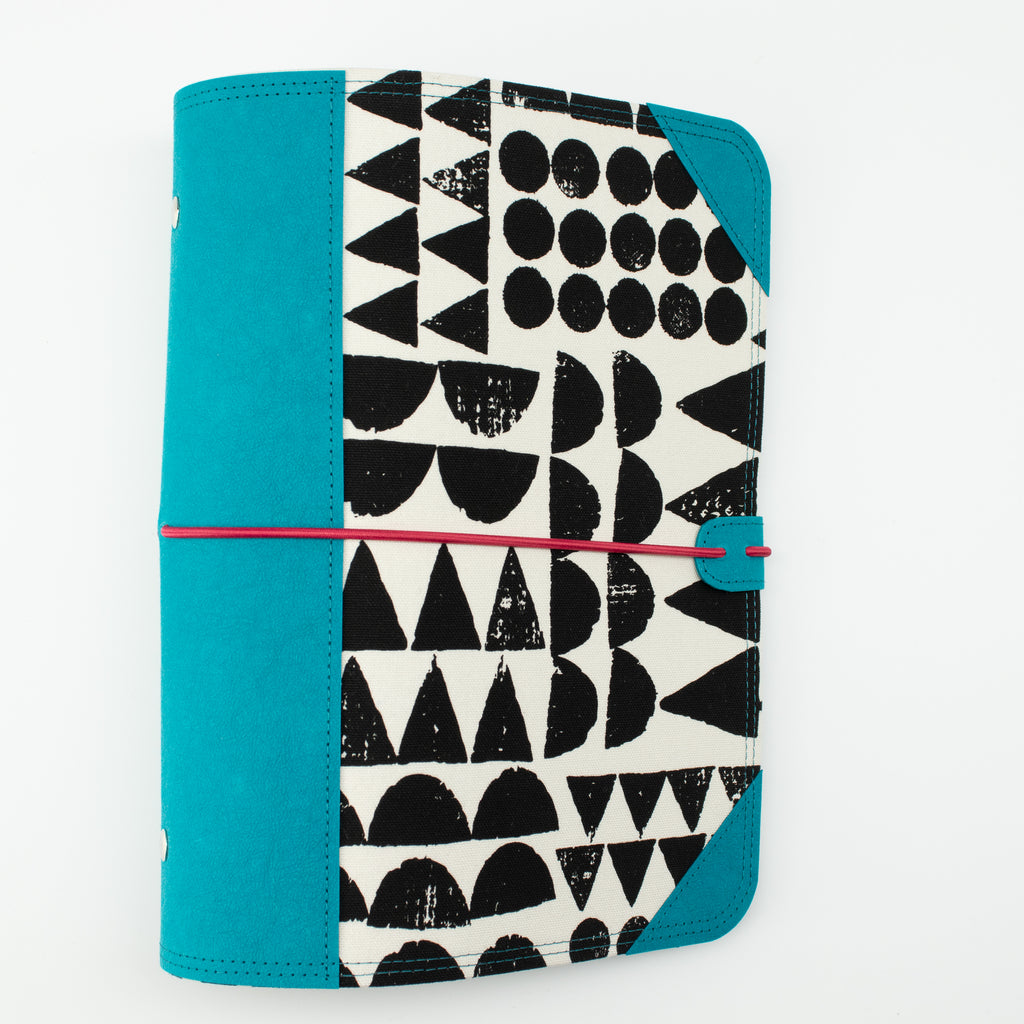 Spatzjournal A5, Organizer, Planer - Imprint - Türkis