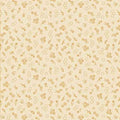 Bumble & Bloom Vanilla – Baumwollstoff mit Blüten & Bienen – Art Gallery Fabrics