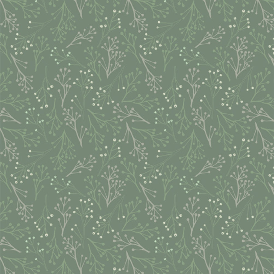 Frost & Fir Winterberry – Baumwollstoff | Art Gallery Fabrics