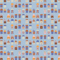 Frost & Fir Hearthside Lane – Baumwollstoff | Art Gallery Fabrics