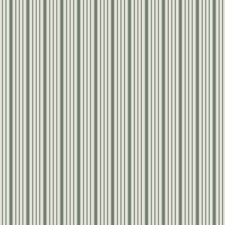 Art Gallery Fabrics Spruce – Timeless Ticking Sage | Streifenstoff in Salbeigrün