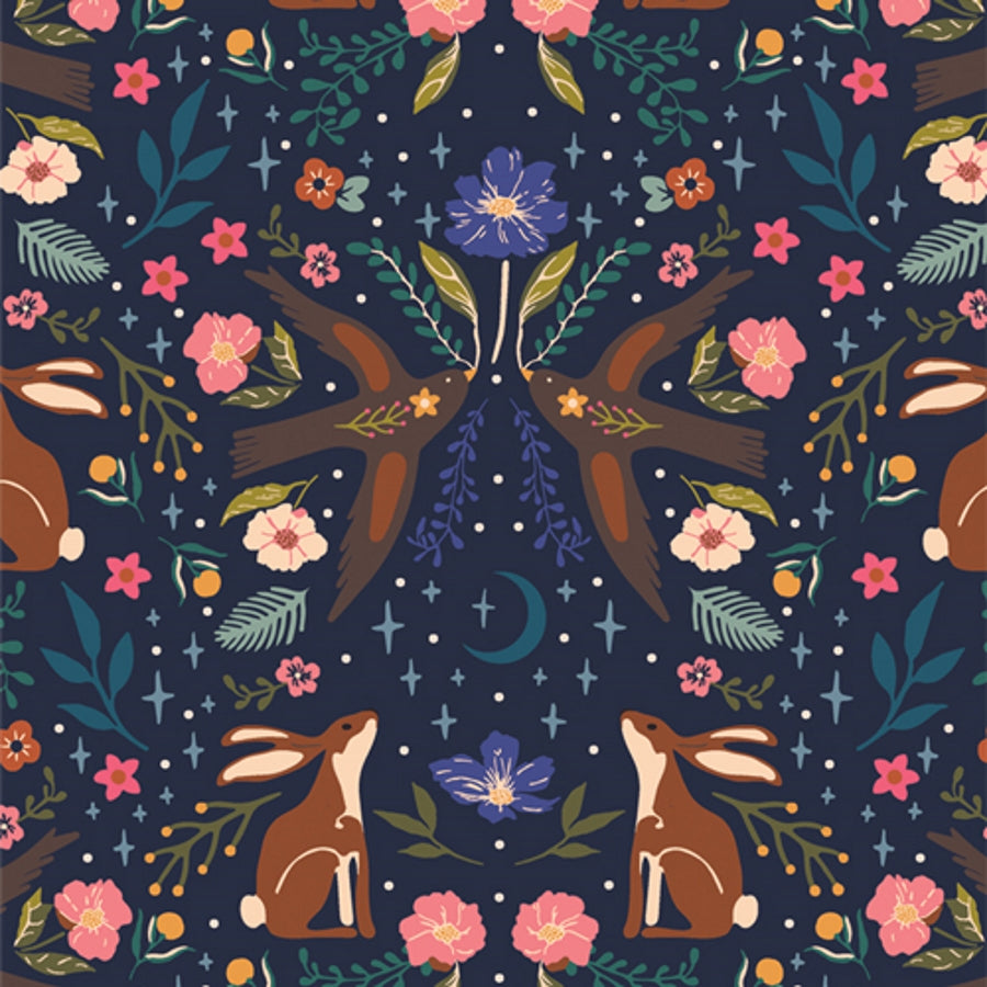 Art Gallery - Starling - Moonlit Forest Dusk