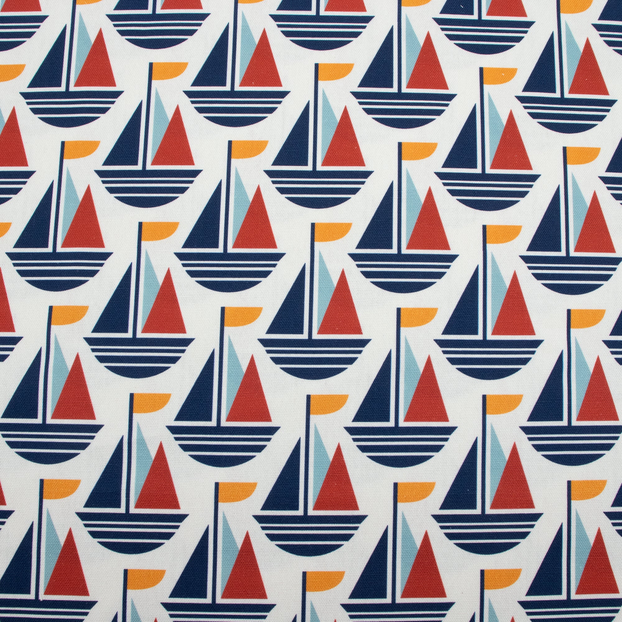 Cloud9 Fabrics - Ocean Motion Canvas - 2278-51 Nautical Sails - by RouCouCou