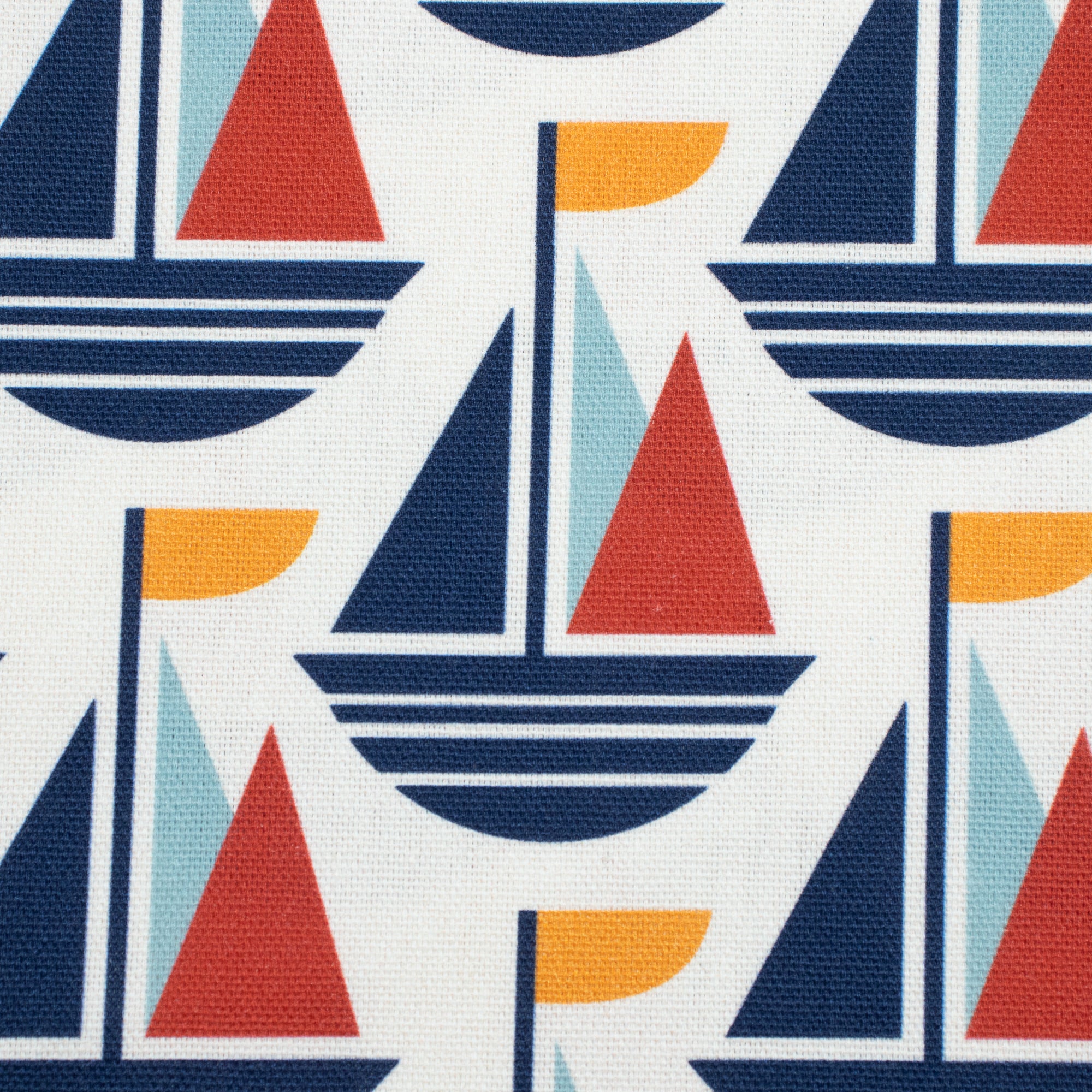 Cloud9 Fabrics - Ocean Motion Canvas - 2278-51 Nautical Sails - by RouCouCou
