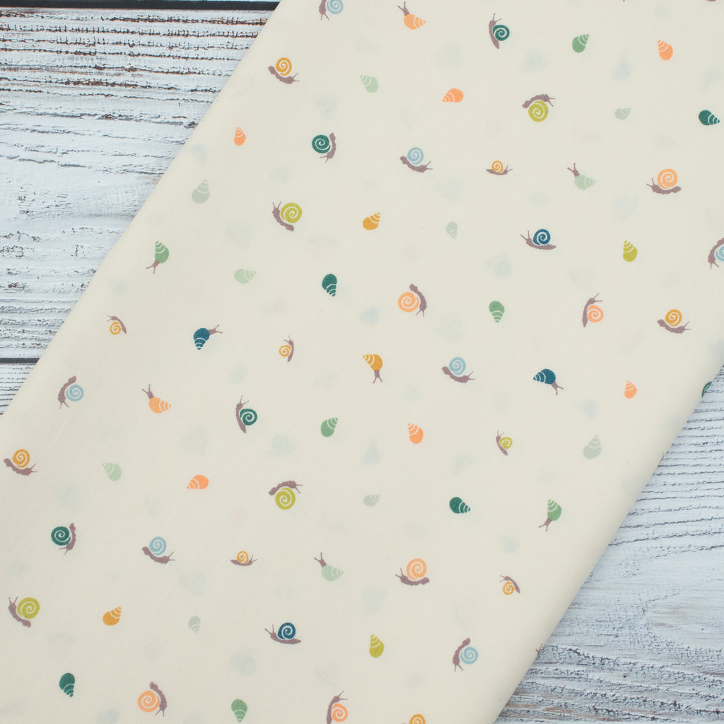 Art Gallery Fabrics - Slow Summer - Shells Pearl - Suzy Quilts