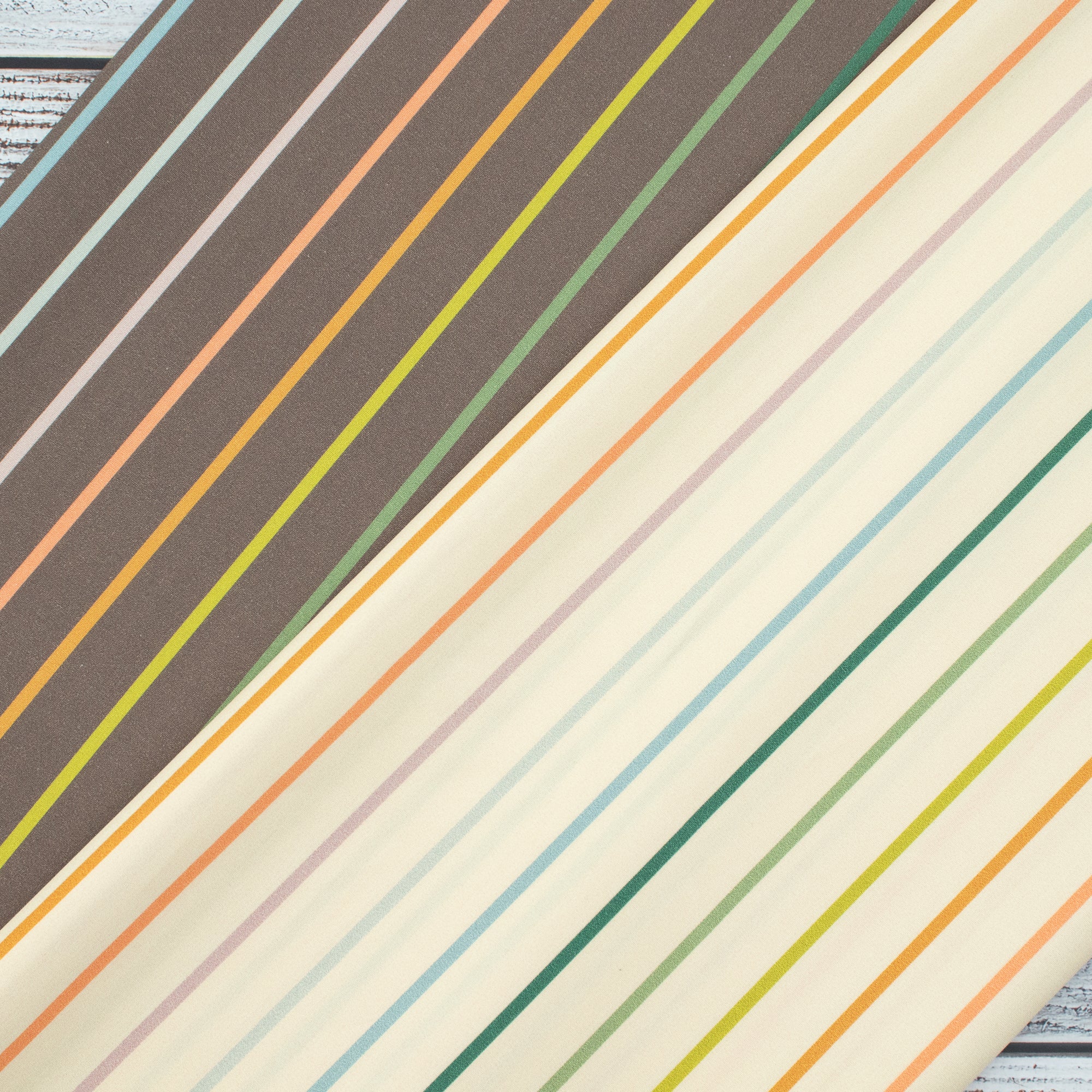 Art Gallery Fabrics - Slow Summer - Tiny Stripe Pearl - Suzy Quilts
