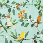 Art Gallery Fabrics - Plentiful - Melodic Plumage Day - Katarina Roccella
