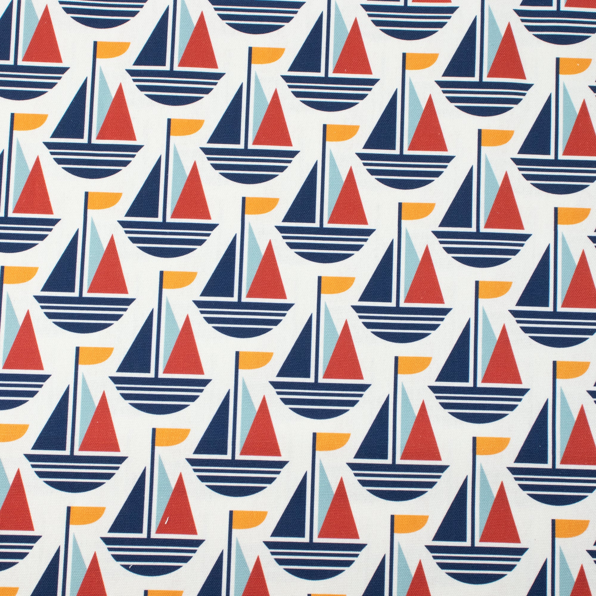 Cloud9 Fabrics - Ocean Motion Canvas - 2278-51 Nautical Sails - by RouCouCou