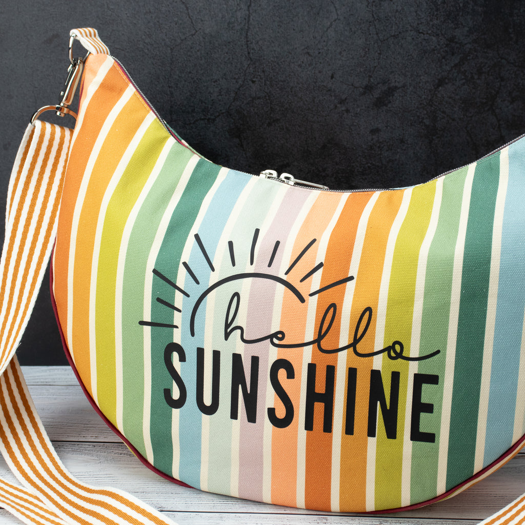 Bananentasche L „Hello Sunshine“ – Unikat