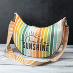 Bananentasche L „Hello Sunshine“ – Unikat