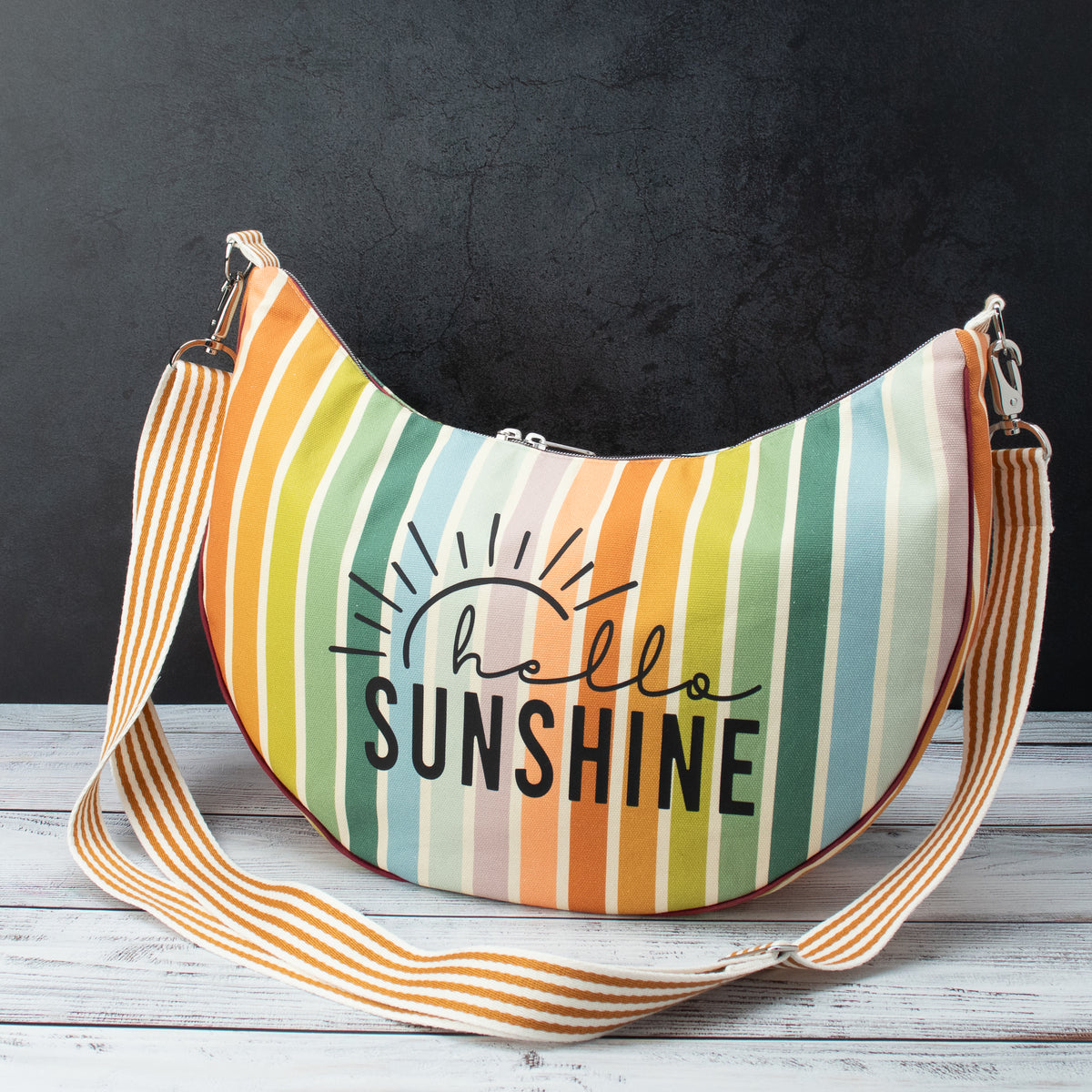 Bananentasche L „Hello Sunshine“ – Unikat