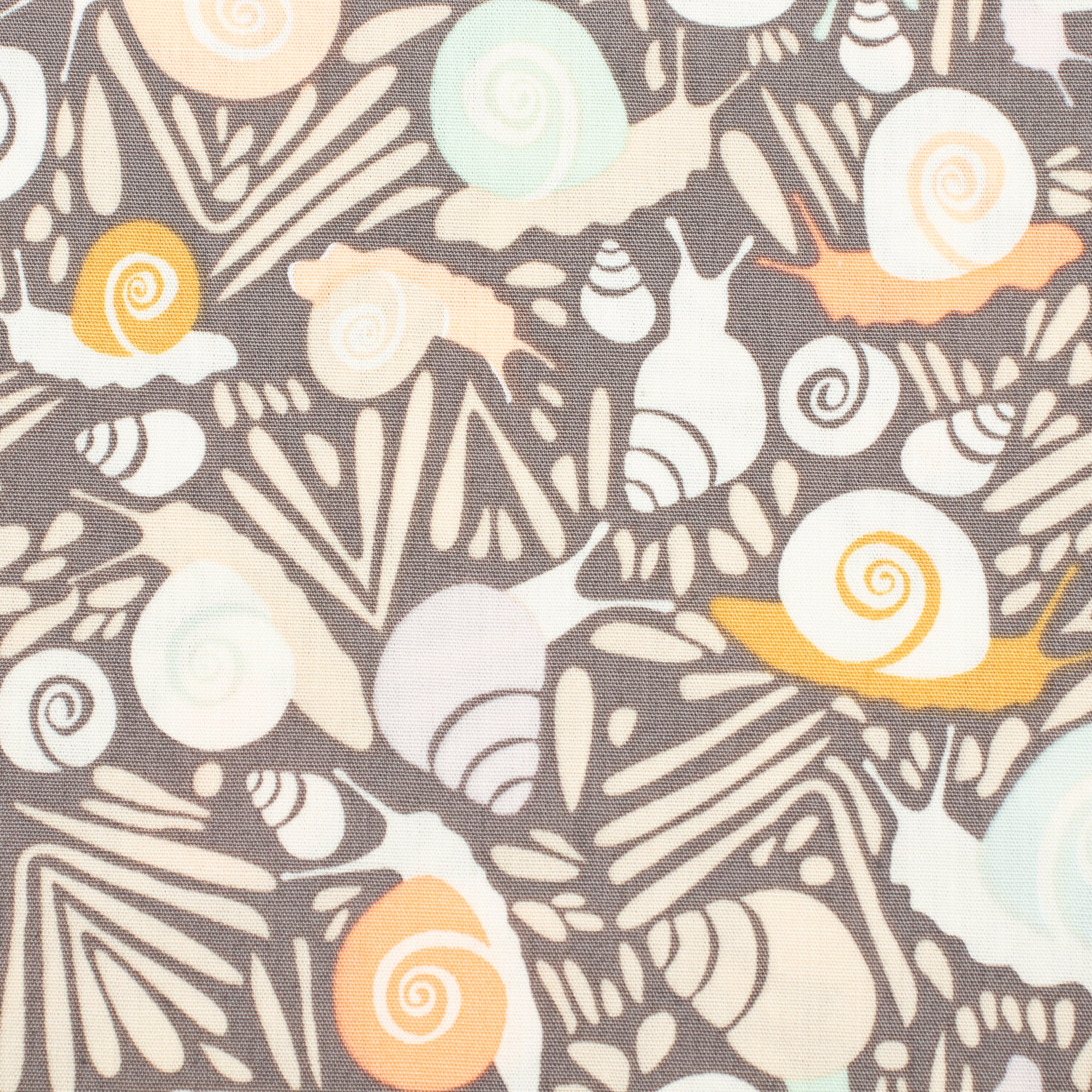Art Gallery Fabrics - Slow Summer - Snails Driftwood - Suzy Quilts