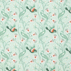 Cloud9 Fabrics - Vintage Charm - Birdie turquoise - Dots & Glory