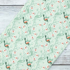 Cloud9 Fabrics - Vintage Charm - Birdie turquoise - Dots & Glory