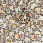 Art Gallery Fabrics - Slow Summer - Snails Driftwood - Suzy Quilts
