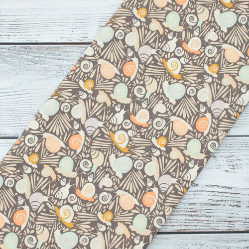 Art Gallery Fabrics - Slow Summer - Snails Driftwood - Suzy Quilts