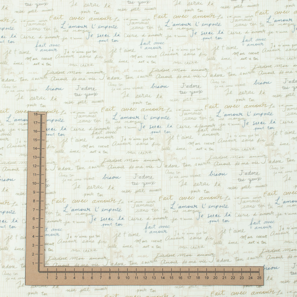 Art Gallery Fabrics - Mademoiselle - Vintage Love - Patty Basemi
