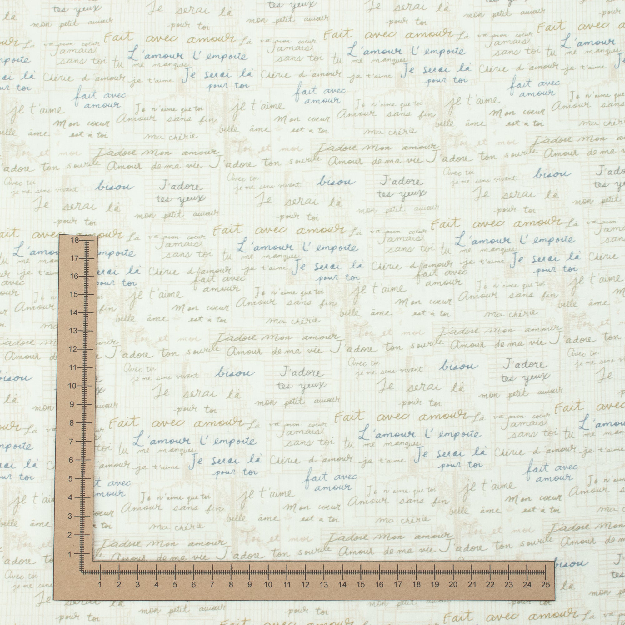 Art Gallery Fabrics - Mademoiselle - Vintage Love - Patty Basemi