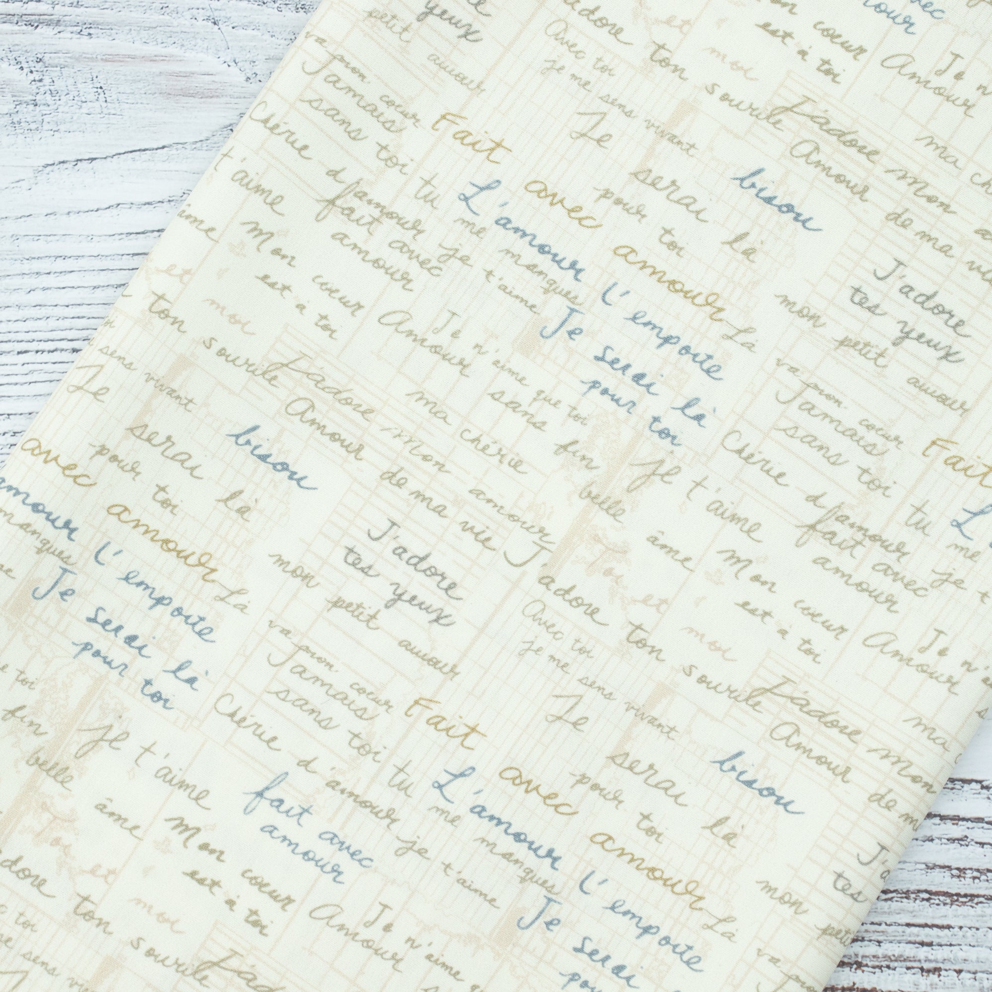 Art Gallery Fabrics - Mademoiselle - Vintage Love - Patty Basemi