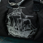 Kugeltasche – praktische Universaltasche mit maritimer Stickerei