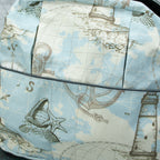 Kugeltasche – praktische Universaltasche mit maritimer Stickerei