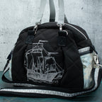 Kugeltasche – praktische Universaltasche mit maritimer Stickerei