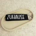 Schlüsselanhänger „ZUHAUSE“ – minimalistischer Schlüsselanhänger