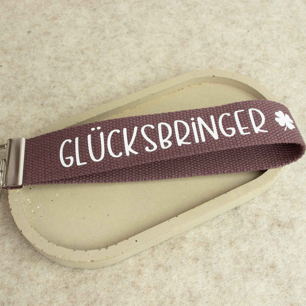Schlüsselanhänger „GLÜCKSBRINGER“ – handgemachtes Geschenk