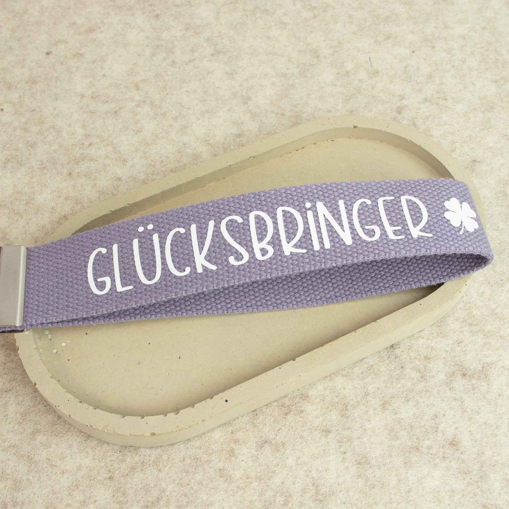 Schlüsselanhänger „GLÜCKSBRINGER“ – handgemachtes Geschenk