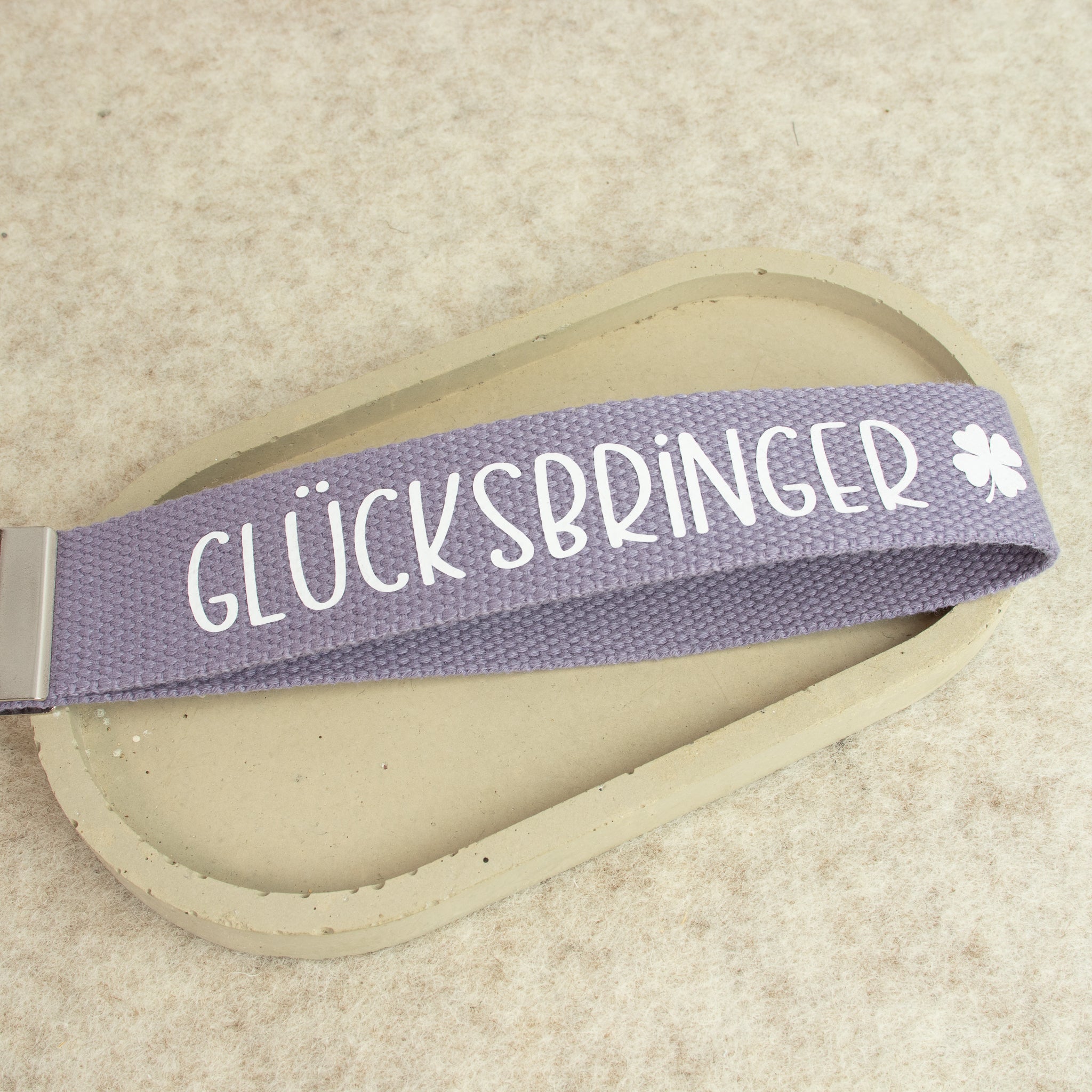 Schlüsselanhänger „GLÜCKSBRINGER“ – handgemachtes Geschenk