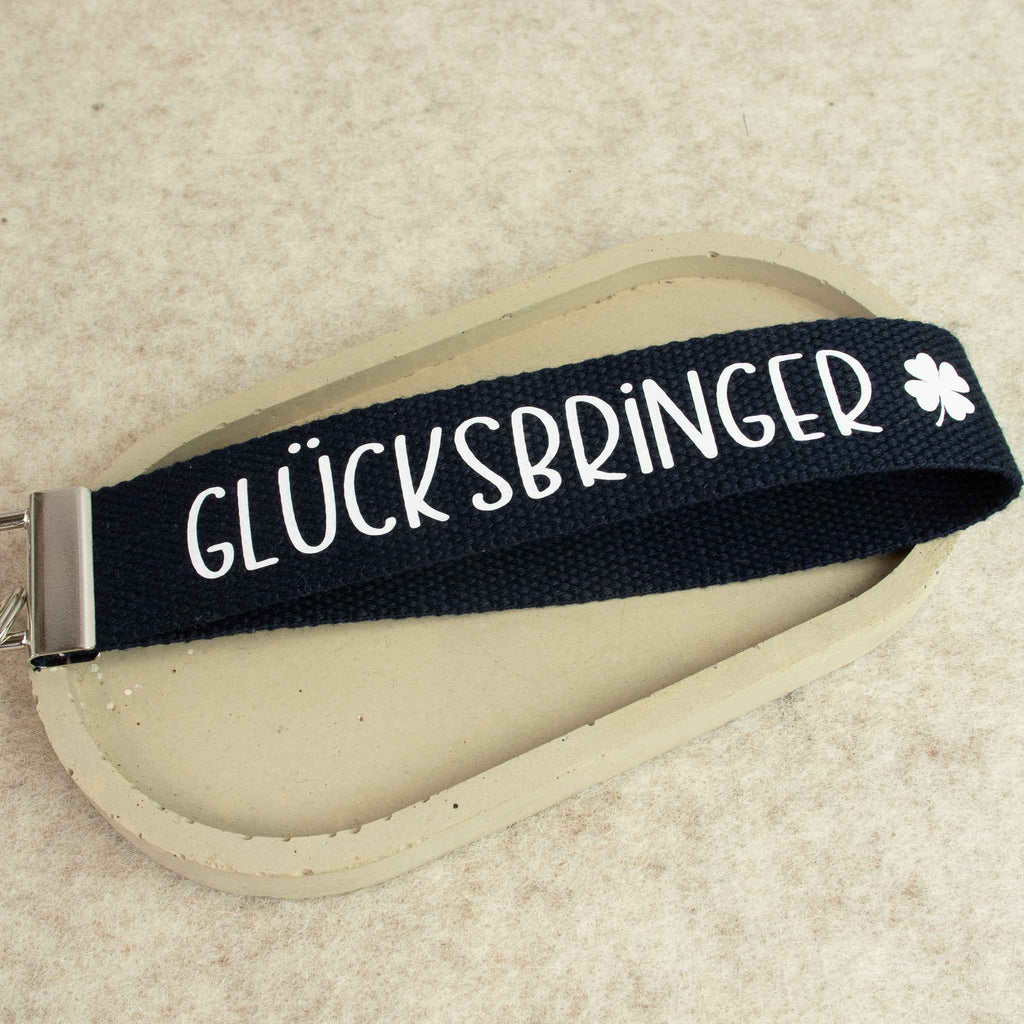 Schlüsselanhänger „GLÜCKSBRINGER“ – handgemachtes Geschenk