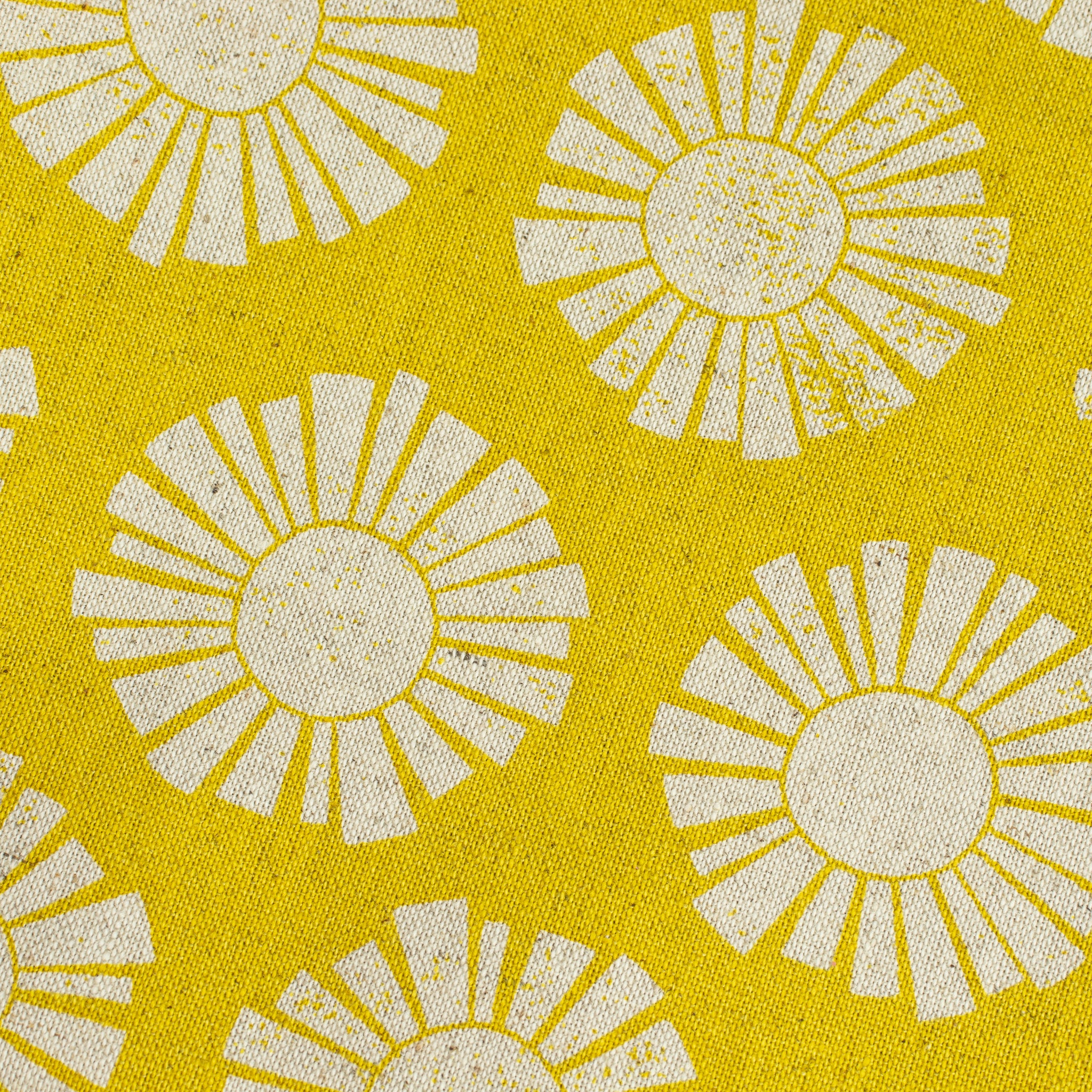 By the Seaside 2 Canvas „Sunshine Golden Unbleached“ – Cotton + Steel x Loes van Oosten