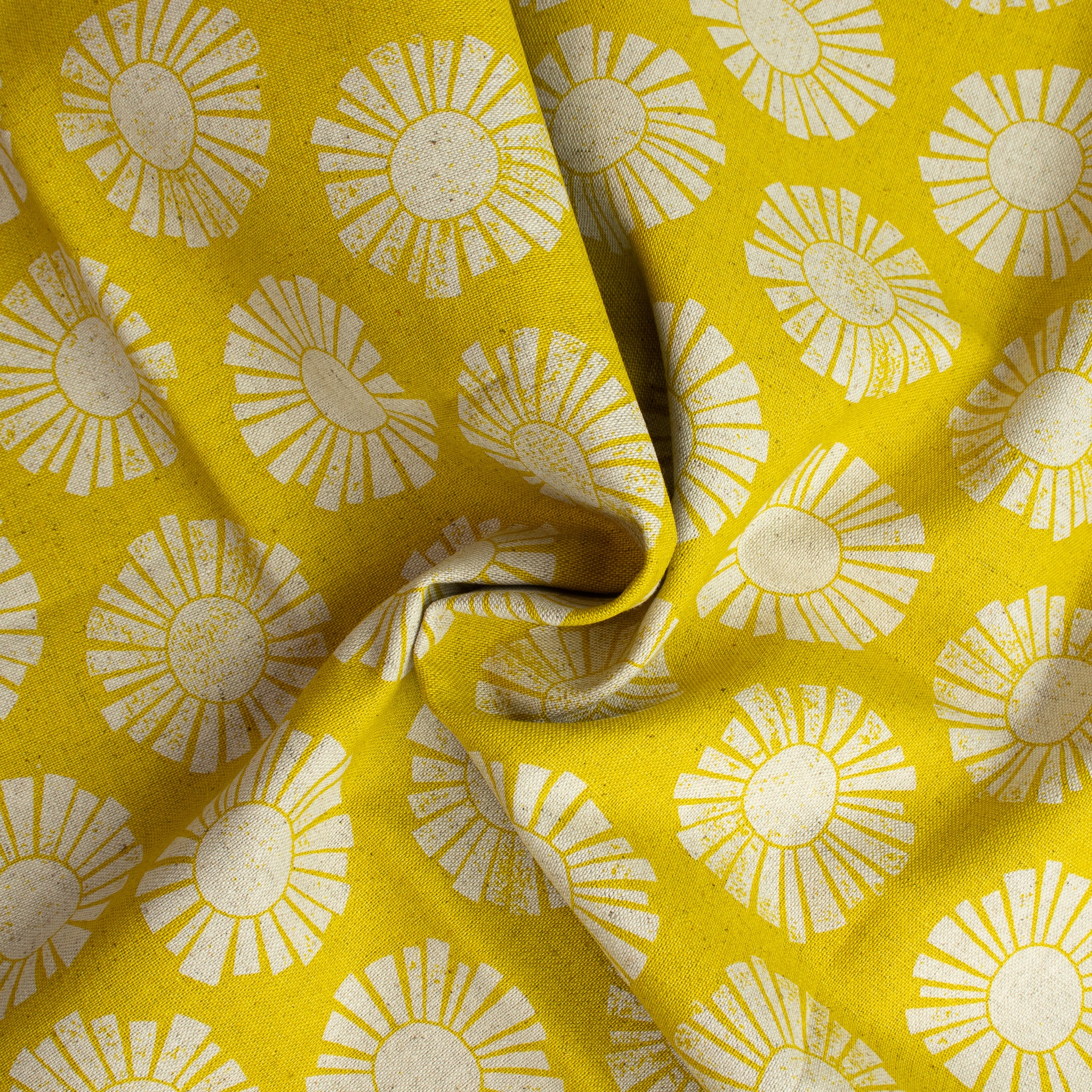 By the Seaside 2 Canvas „Sunshine Golden Unbleached“ – Cotton + Steel x Loes van Oosten