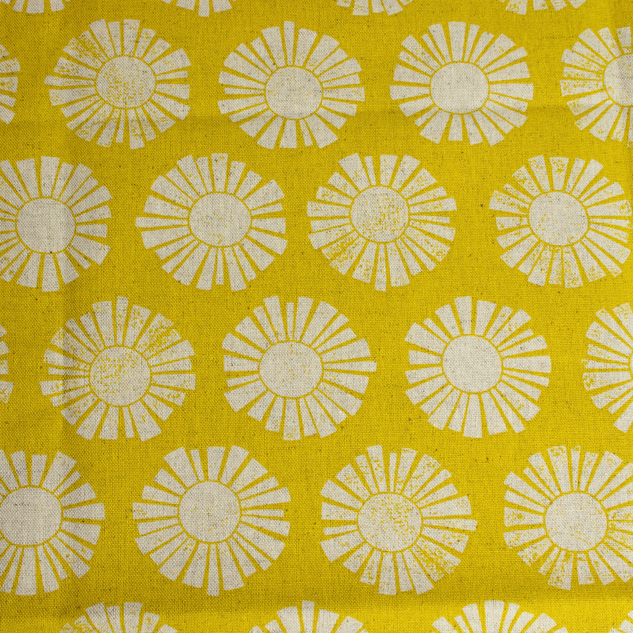 By the Seaside 2 Canvas „Sunshine Golden Unbleached“ – Cotton + Steel x Loes van Oosten