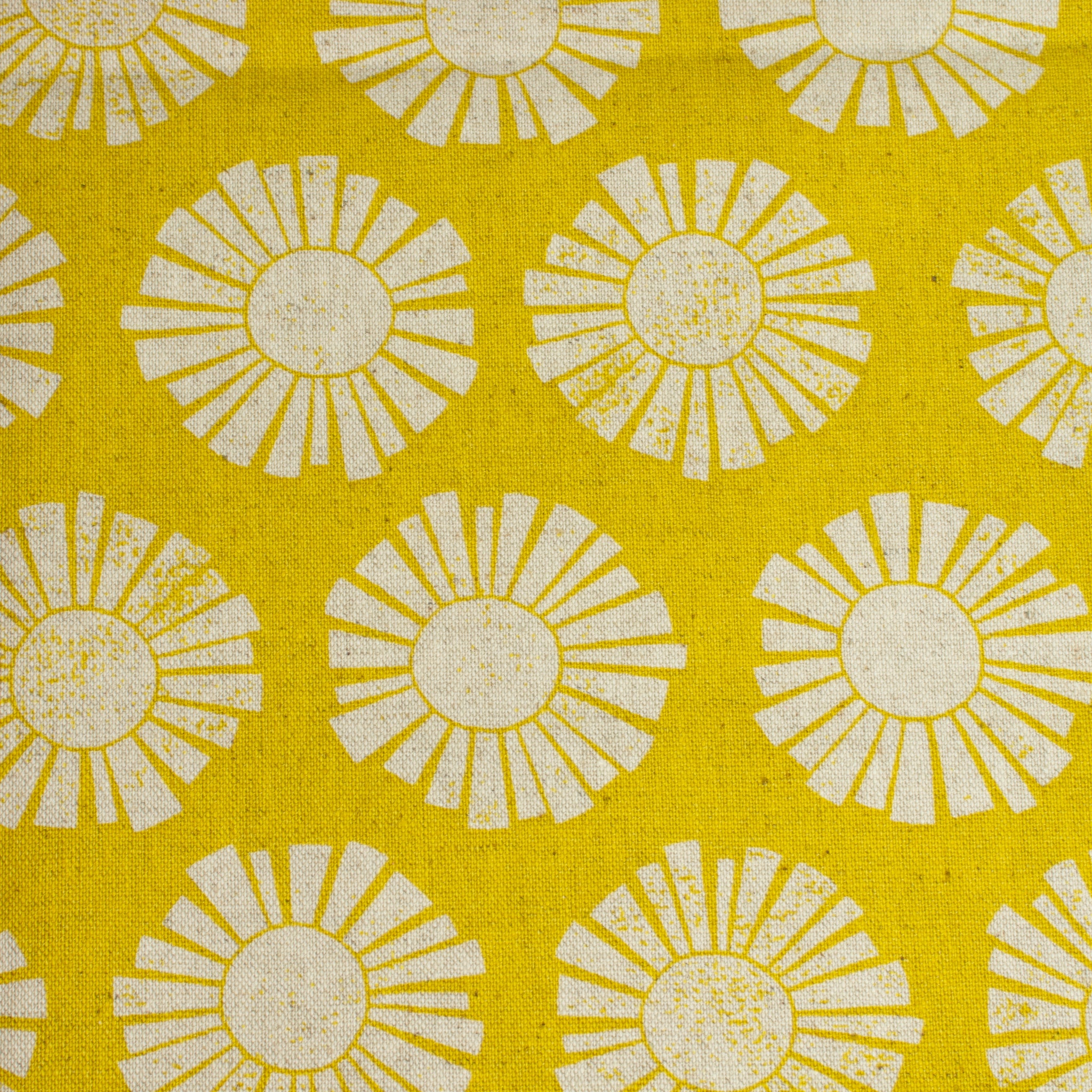 By the Seaside 2 Canvas „Sunshine Golden Unbleached“ – Cotton + Steel x Loes van Oosten