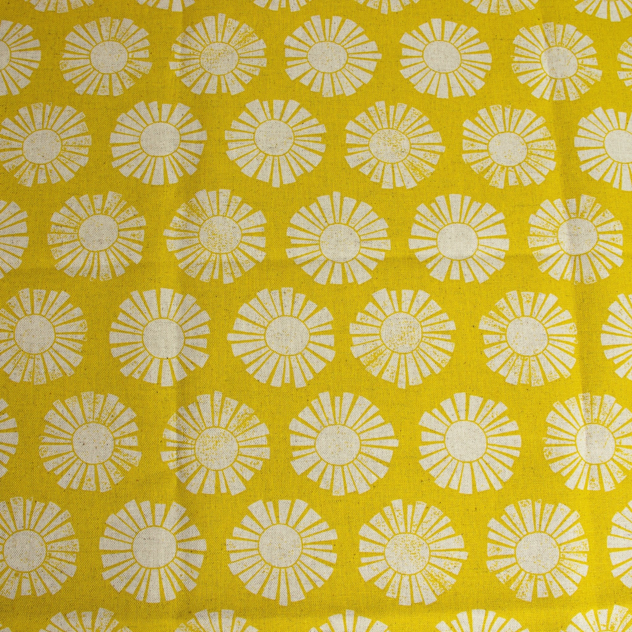 By the Seaside 2 Canvas „Sunshine Golden Unbleached“ – Cotton + Steel x Loes van Oosten - Sabinzi - Aus Stoffliebe wird Lieblingsstück