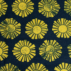 By the Seaside 2 Canvas „Sunshine Navy Unbleached“ – Cotton + Steel x Loes van Oosten - Sabinzi - Aus Stoffliebe wird Lieblingsstück