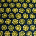 By the Seaside 2 Canvas „Sunshine Navy Unbleached“ – Cotton + Steel x Loes van Oosten - Sabinzi - Aus Stoffliebe wird Lieblingsstück