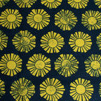 By the Seaside 2 Canvas „Sunshine Navy Unbleached“ – Cotton + Steel x Loes van Oosten - Sabinzi - Aus Stoffliebe wird Lieblingsstück