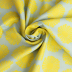 By the Seaside 2 Baumwollstoff „Sunshine Sky Blue Unbleached“ – Cotton + Steel x Loes van Oosten - Sabinzi - Aus Stoffliebe wird Lieblingsstück