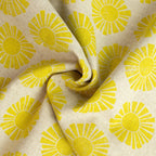 By the Seaside 2 Canvas „Sunshine White Unbleached“ – Cotton + Steel x Loes van Oosten - Sabinzi - Aus Stoffliebe wird Lieblingsstück