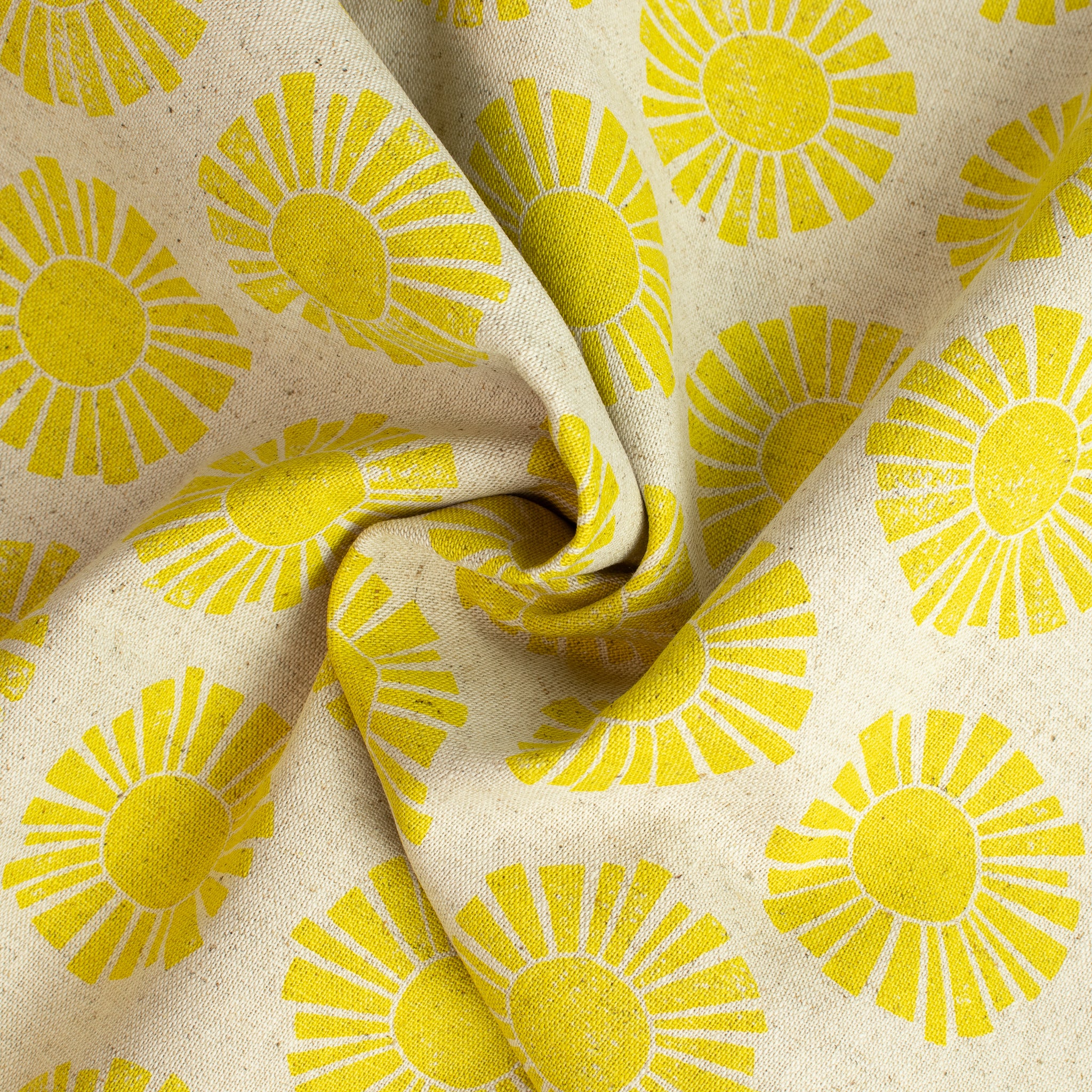 By the Seaside 2 Canvas „Sunshine White Unbleached“ – Cotton + Steel x Loes van Oosten