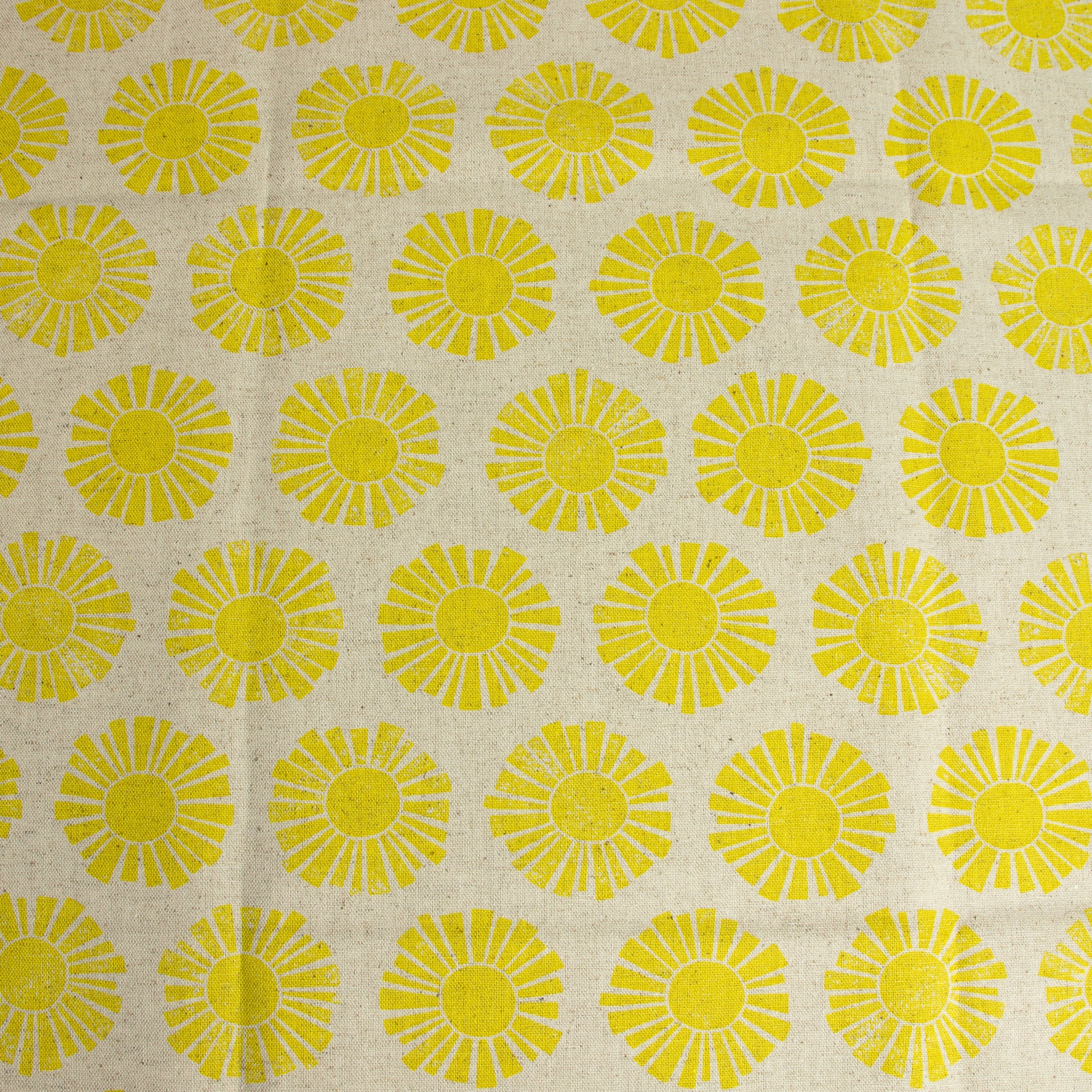 By the Seaside 2 Canvas „Sunshine White Unbleached“ – Cotton + Steel x Loes van Oosten