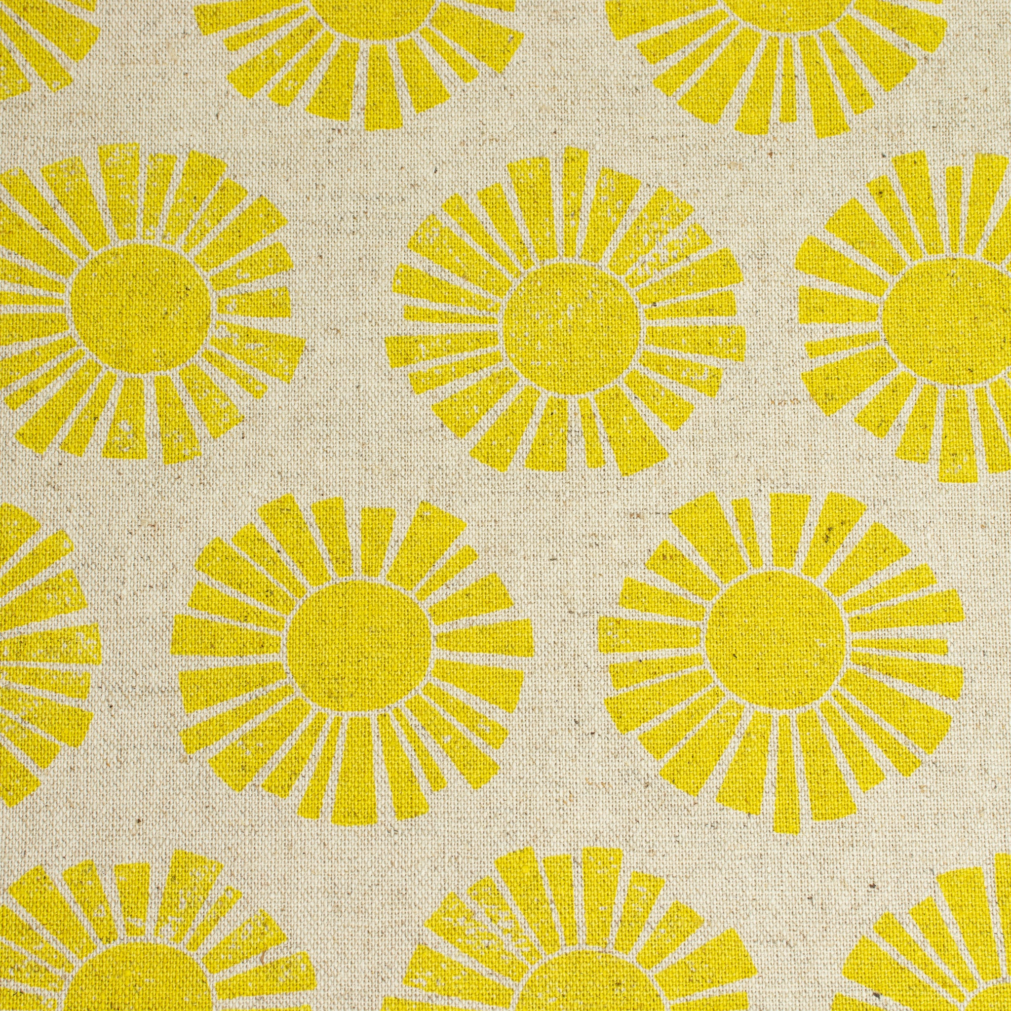 By the Seaside 2 Canvas „Sunshine White Unbleached“ – Cotton + Steel x Loes van Oosten
