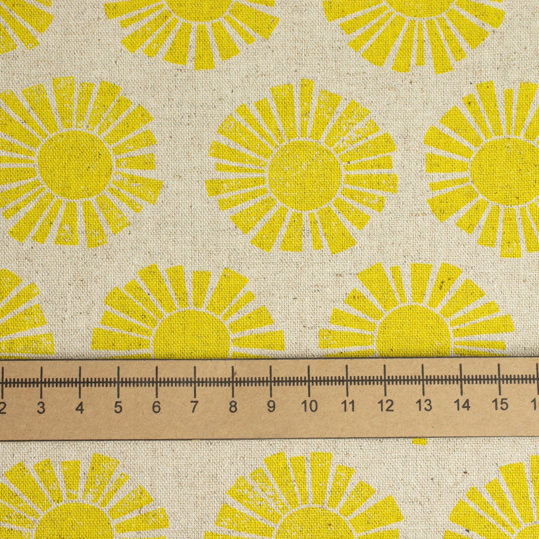 By the Seaside 2 Canvas „Sunshine White Unbleached“ – Cotton + Steel x Loes van Oosten