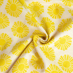 By the Seaside 2 Baumwollstoff „Sunshine Yellow Unbleached“ – Cotton + Steel x Loes van Oosten - Sabinzi - Aus Stoffliebe wird Lieblingsstück