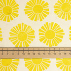 By the Seaside 2 Baumwollstoff „Sunshine Yellow Unbleached“ – Cotton + Steel x Loes van Oosten - Sabinzi - Aus Stoffliebe wird Lieblingsstück