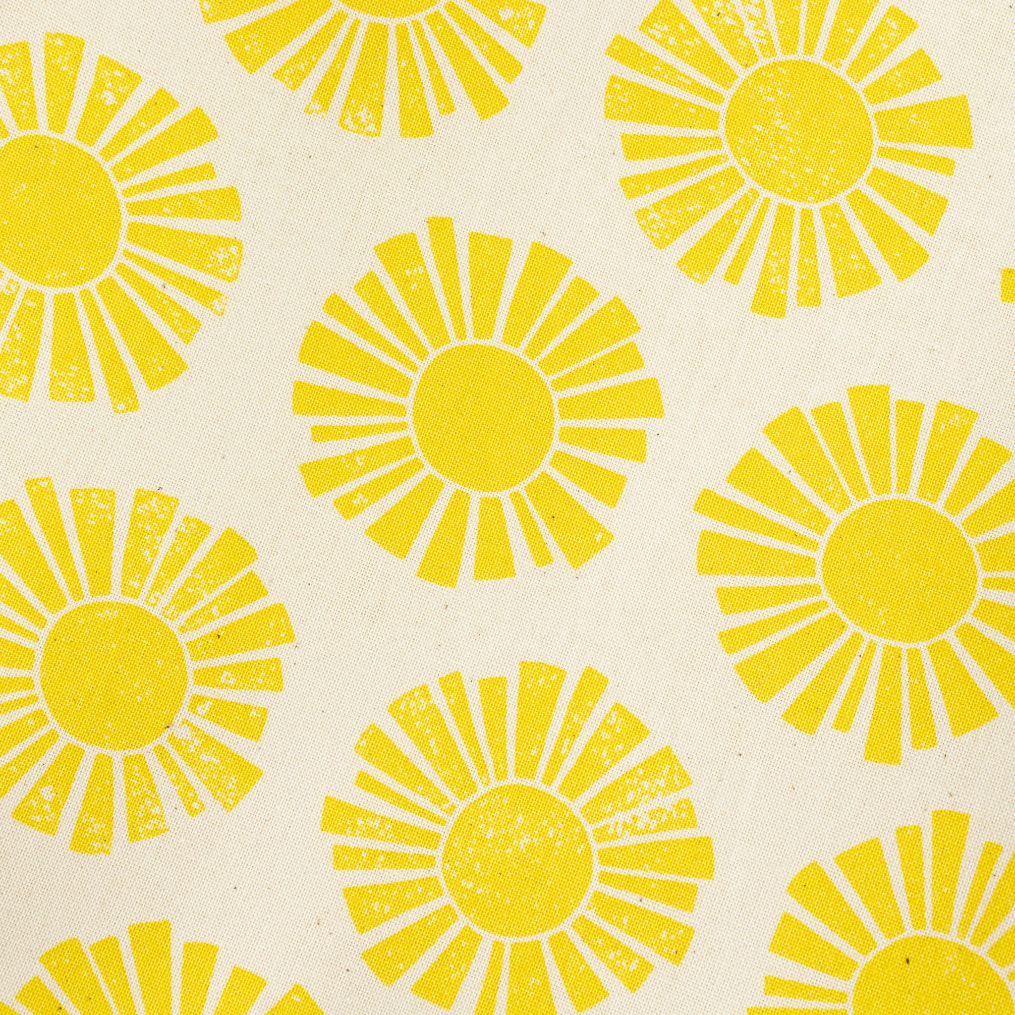 By the Seaside 2 Baumwollstoff „Sunshine Yellow Unbleached“ – Cotton + Steel x Loes van Oosten