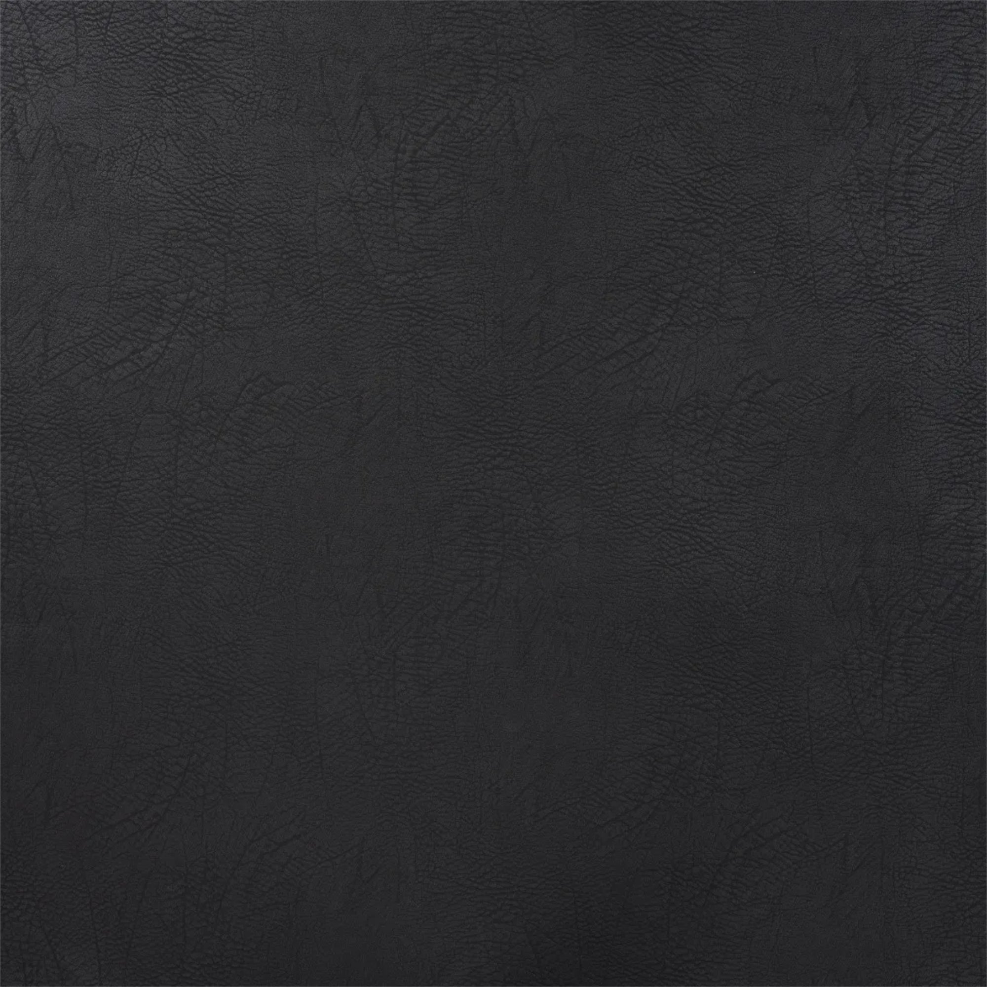 Kunstleder vintage - schwarz